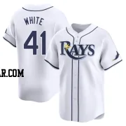 Colby White Men's Tampa Bay Rays White Limited Home Jersey