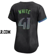 Colby White Women's Tampa Bay Rays Charcoal Limited 2024 City Connect Jersey