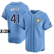 Colby White Youth Tampa Bay Rays Light Blue Limited Alternate Jersey