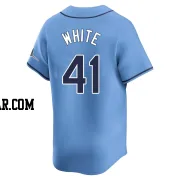 Colby White Youth Tampa Bay Rays Light Blue Limited Alternate Jersey