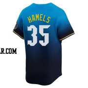 Cole Hamels Men's Philadelphia Phillies Blue Limited 2024 City Connect Jersey