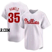 Cole Hamels Men's Philadelphia Phillies White Limited Home Jersey