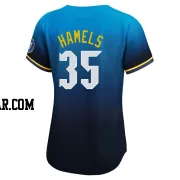 Cole Hamels Women's Philadelphia Phillies Blue Limited 2024 City Connect Jersey