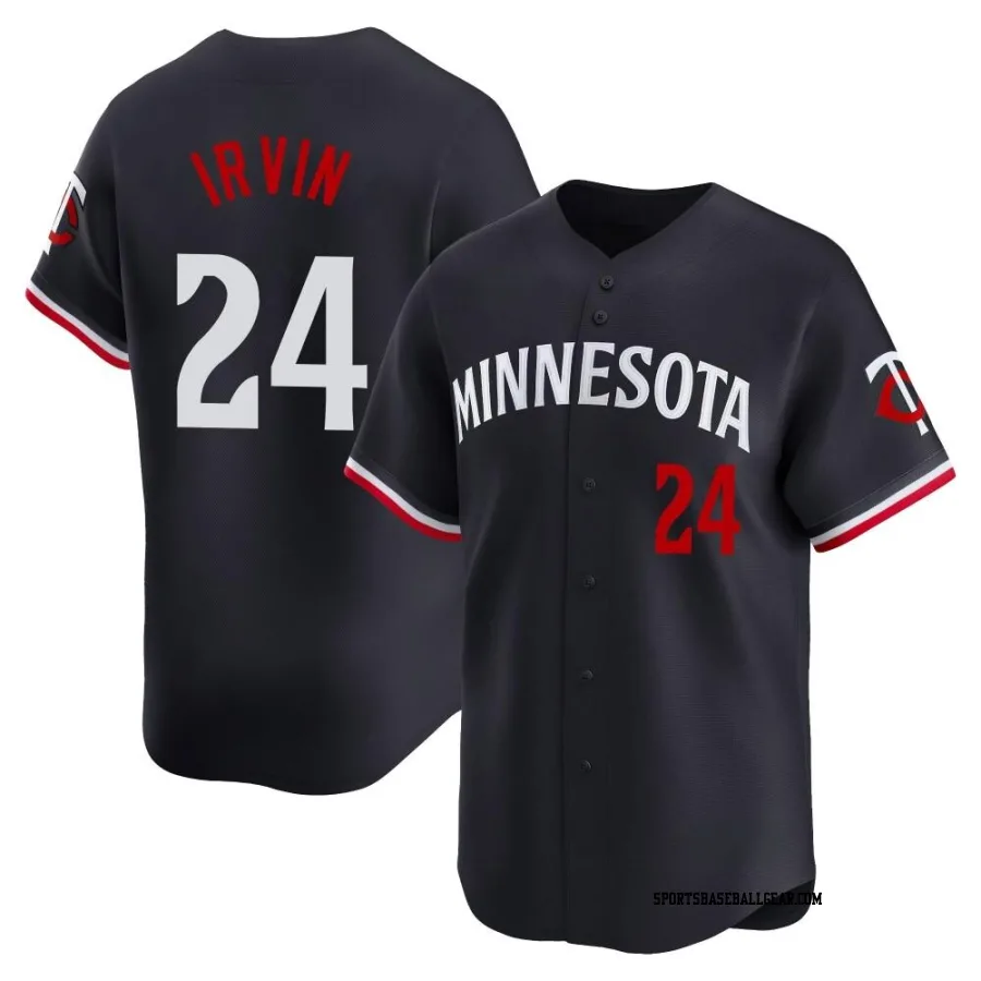 Cole Irvin Men's Minnesota Twins Navy Limited Alternate Jersey