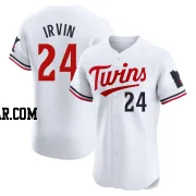 Cole Irvin Men's Minnesota Twins White Elite Home Jersey