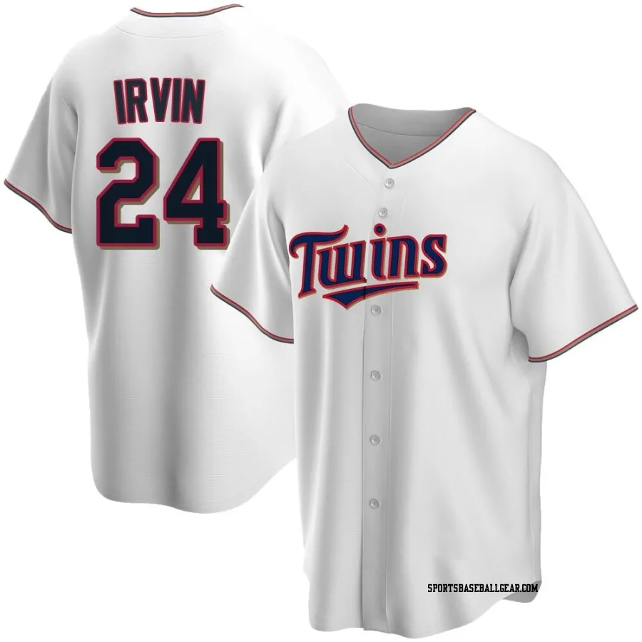 Cole Irvin Men's Minnesota Twins White Replica Home Jersey