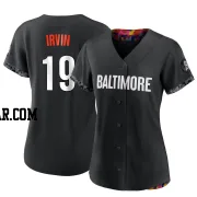 Cole Irvin Women's Baltimore Orioles Black Authentic 2023 City Connect Jersey