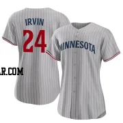 Cole Irvin Women's Minnesota Twins Gray Authentic Road Jersey