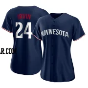 Cole Irvin Women's Minnesota Twins Navy Authentic Alternate Jersey