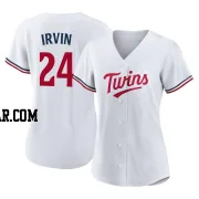 Cole Irvin Women's Minnesota Twins White Authentic Home Jersey