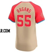 Cole Ragans Men's Kansas City Royals Cream Elite American League 2024 All-Star Game Jersey