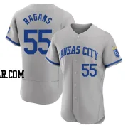 Cole Ragans Men's Kansas City Royals Gray Authentic 2022 Road Jersey