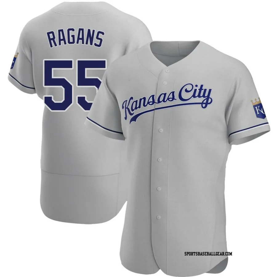 Cole Ragans Men's Kansas City Royals Gray Authentic Road Jersey