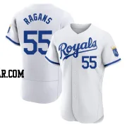 Cole Ragans Men's Kansas City Royals White Authentic 2022 Home Jersey