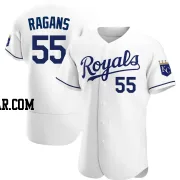 Cole Ragans Men's Kansas City Royals White Authentic Home Jersey