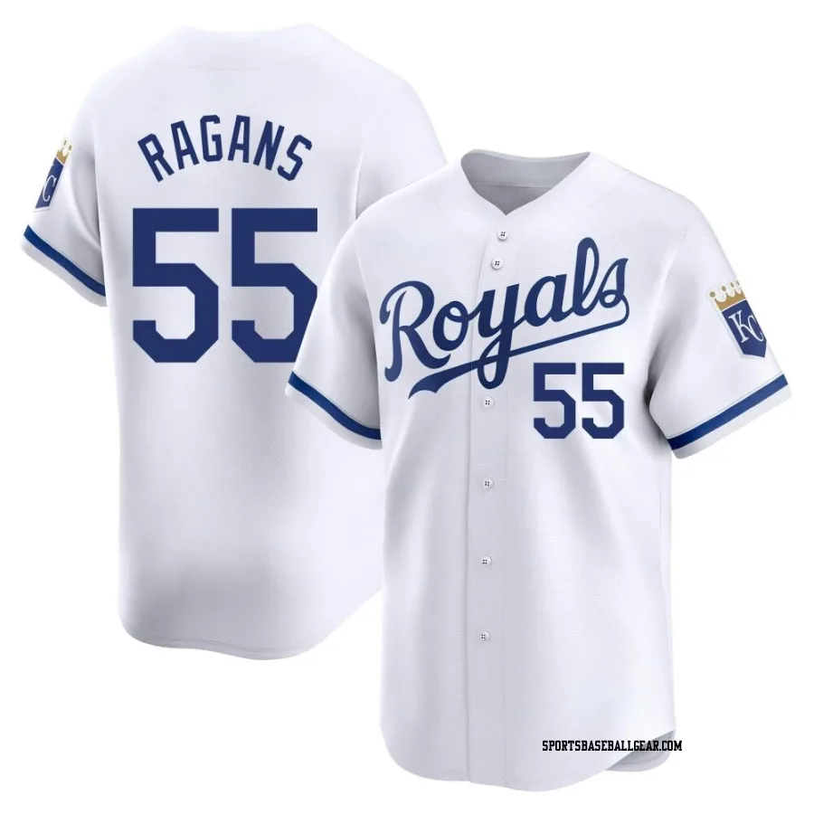 Cole Ragans Men's Kansas City Royals White Limited Home Jersey