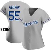 Cole Ragans Women's Kansas City Royals Gray Authentic Road Jersey