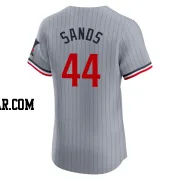 Cole Sands Men's Minnesota Twins Gray Elite Road Jersey