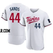 Cole Sands Men's Minnesota Twins White Authentic Home Jersey