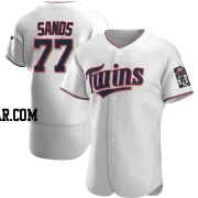 Cole Sands Men's Minnesota Twins White Authentic Home Jersey