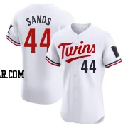 Cole Sands Men's Minnesota Twins White Elite Home Jersey