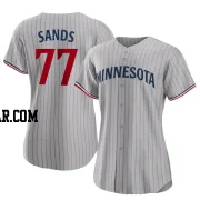 Cole Sands Women's Minnesota Twins Gray Authentic Road Jersey