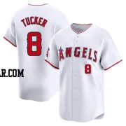 Cole Tucker Men's Los Angeles Angels White Limited Home Jersey