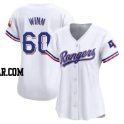 Cole Winn Women's Texas Rangers White Limited Home Jersey