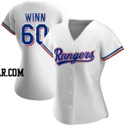 Cole Winn Women's Texas Rangers White Replica Home Jersey