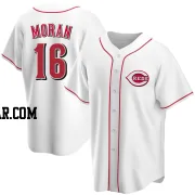 Colin Moran Men's Cincinnati Reds White Replica Home Jersey