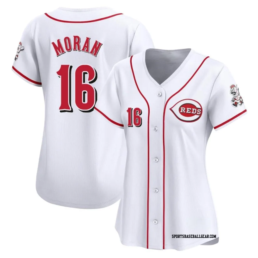 Colin Moran Women's Cincinnati Reds White Limited Home Jersey