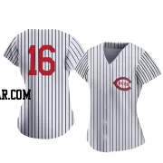 Colin Moran Women's Cincinnati Reds White Replica 2022 Field Of Dreams Jersey