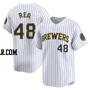 Colin Rea Men's Milwaukee Brewers White Limited Alternate Jersey