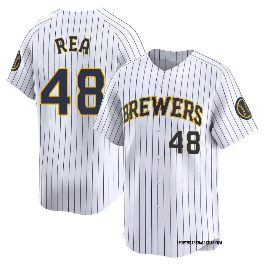 Colin Rea Men's Milwaukee Brewers White Limited Alternate Jersey