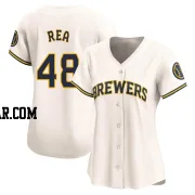 Colin Rea Women's Milwaukee Brewers Cream Limited Home Jersey