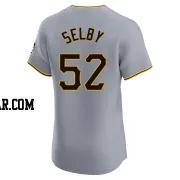 Colin Selby Men's Pittsburgh Pirates Gray Elite Road Jersey