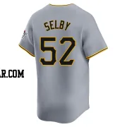 Colin Selby Men's Pittsburgh Pirates Gray Limited Away Jersey