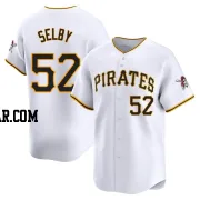 Colin Selby Men's Pittsburgh Pirates White Limited Home Jersey