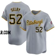 Colin Selby Youth Pittsburgh Pirates Gray Limited Away Jersey