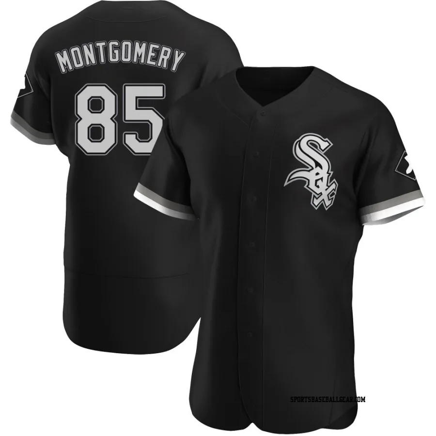 Colson Montgomery Men's Chicago White Sox Black Authentic Alternate Jersey