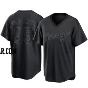 Colson Montgomery Men's Chicago White Sox Black Replica Pitch Fashion Jersey