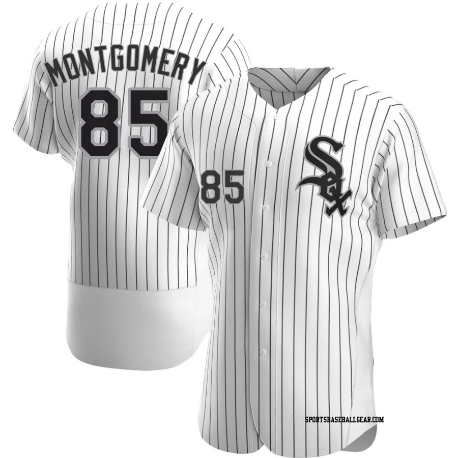 Colson Montgomery Men's Chicago White Sox White Authentic Home Jersey