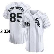 Colson Montgomery Men's Chicago White Sox White Elite Home Jersey