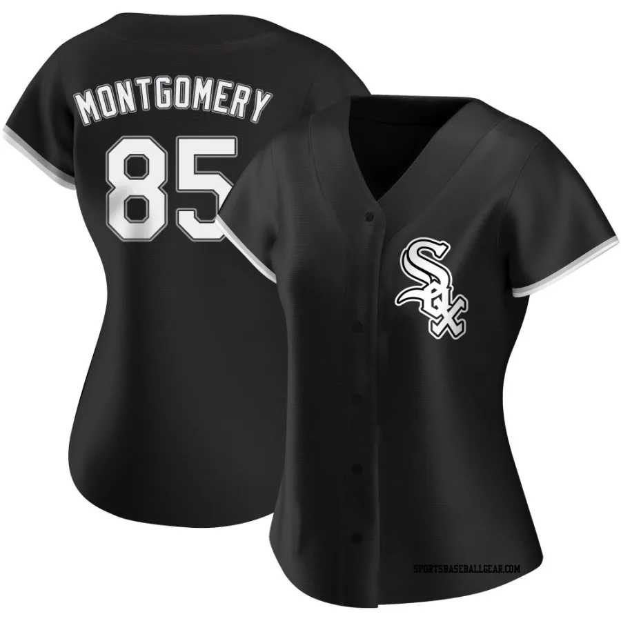 Colson Montgomery Women's Chicago White Sox Black Authentic Alternate Jersey