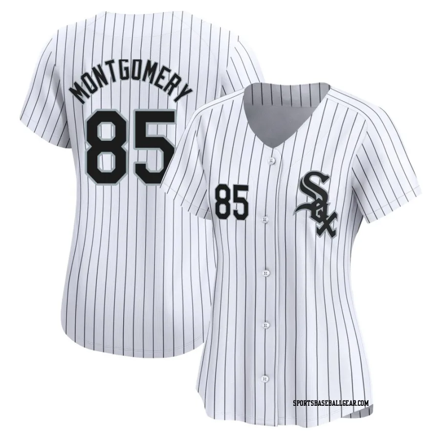 Colson Montgomery Women's Chicago White Sox White Limited Home Jersey