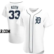 Colt Keith Men's Detroit Tigers White Authentic Home Jersey