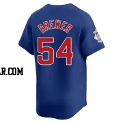 Colten Brewer Men's Chicago Cubs Royal Limited Alternate Jersey