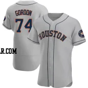 Colton Gordon Men's Houston Astros Gray Authentic Road Jersey