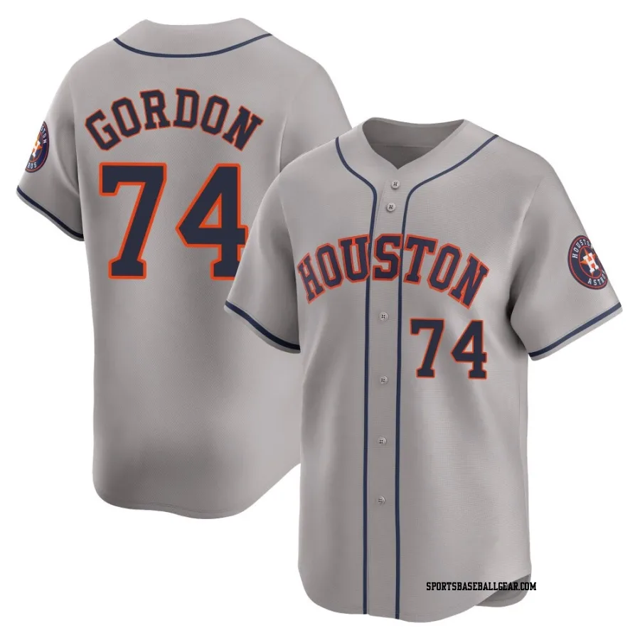 Colton Gordon Men's Houston Astros Gray Limited Away Jersey