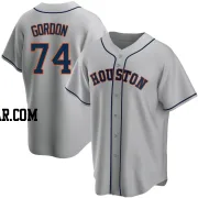 Colton Gordon Men's Houston Astros Gray Replica Road Jersey